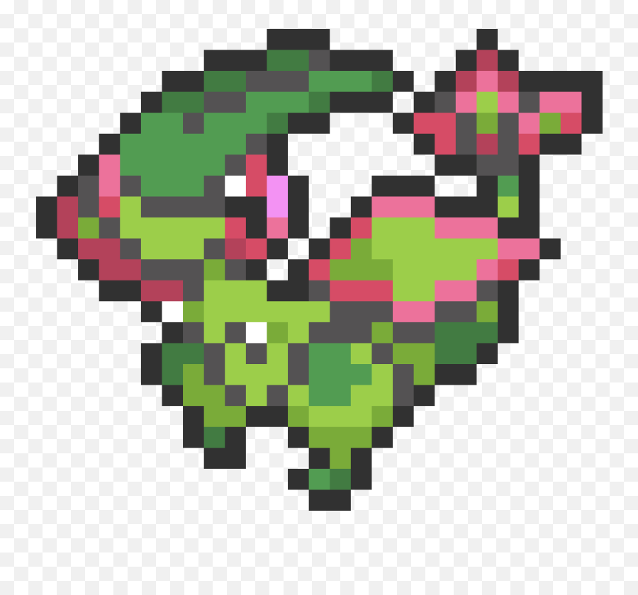 Download Main Image - Flygon Mini Sprite Full Size Png Coffee Bean Pixel Art,Flygon Png