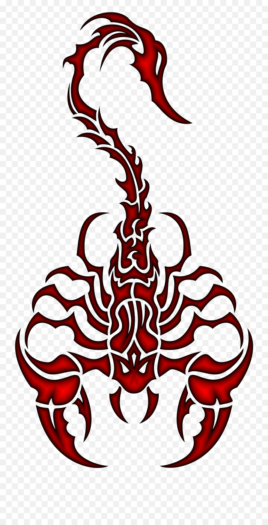 Download This Free Icons Png Design Of Sleek Tribal Scorpion - Scorpio Symbol,Tribal Design Png
