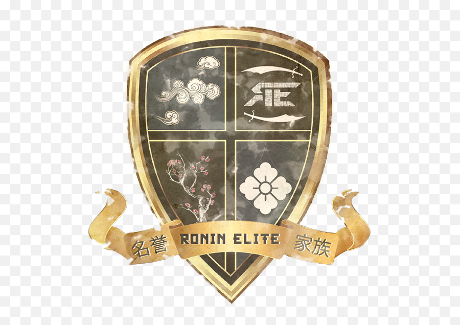 Download Black - Desert Ronin Elite Logo Emblem Crest Png,Black Desert Logo