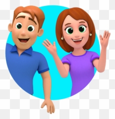 Meet Your New Friends - Little Angel Mom And Dad Png,Baby Angel Png