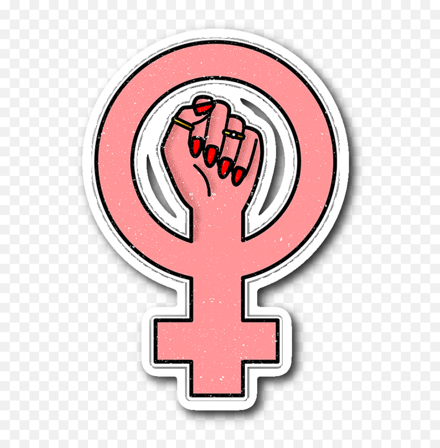 Download Feminism Sticker - Emblem Full Size Png Image Emblem,Feminism Png
