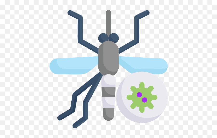 Icon Of Virus Transmission Flat - Parasitism Png,Mosquito Icon