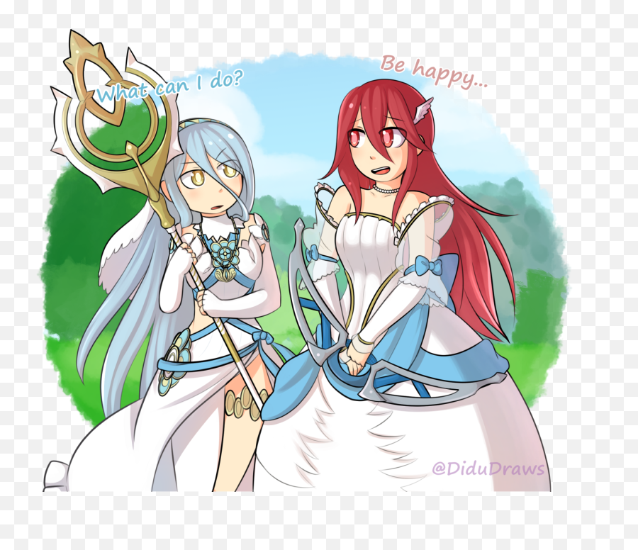 Oc Azura And Cordelia I Just Really Like How Their Lines - Azura Cordelia Png,Azura Icon