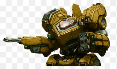 Mercstar - Battle Tech Mech Rifle png