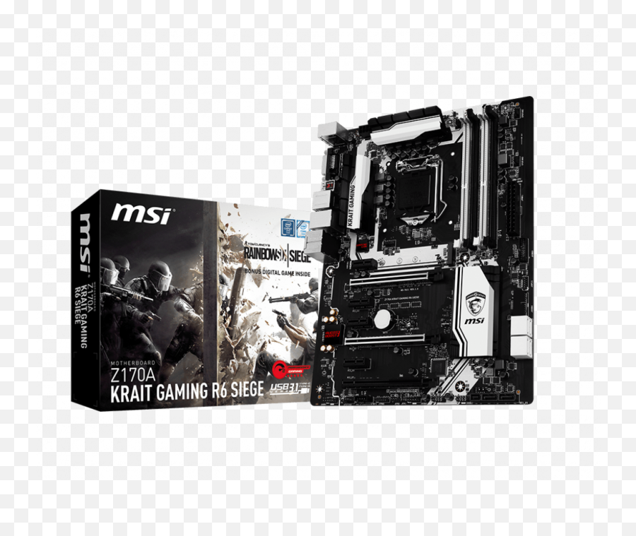 Specification Z170a Krait Gaming R6 Siege Msi Global - The Msi Krait Gaming 3x Png,R6 Plus Icon