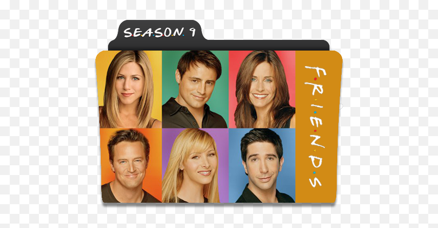 Friends S09 Icon 512x512px Png - Friends Season 1 Folder Icon,Friends Folder Icon