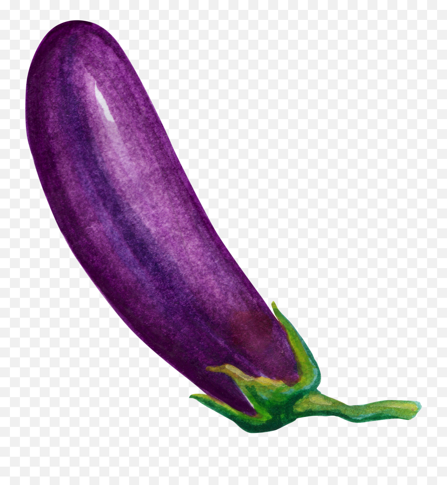Cartoon - Cartoon Eggplant Png,Eggplant Transparent