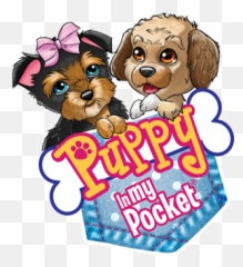 2016 Series Puppy In My Pocket Puppies With Clip - png