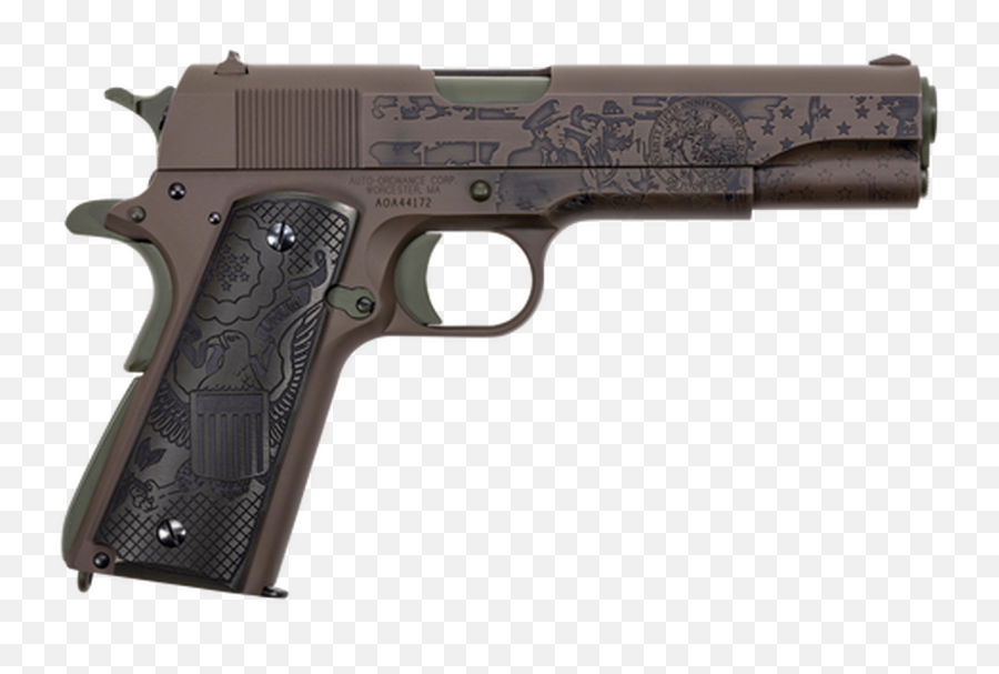 Thompson General 1911 D - Day Commemorative 45 Acp 7rd Sds 1911 A1 Png,Thompson Center Icon Precision Hunter 6.5 Magazines