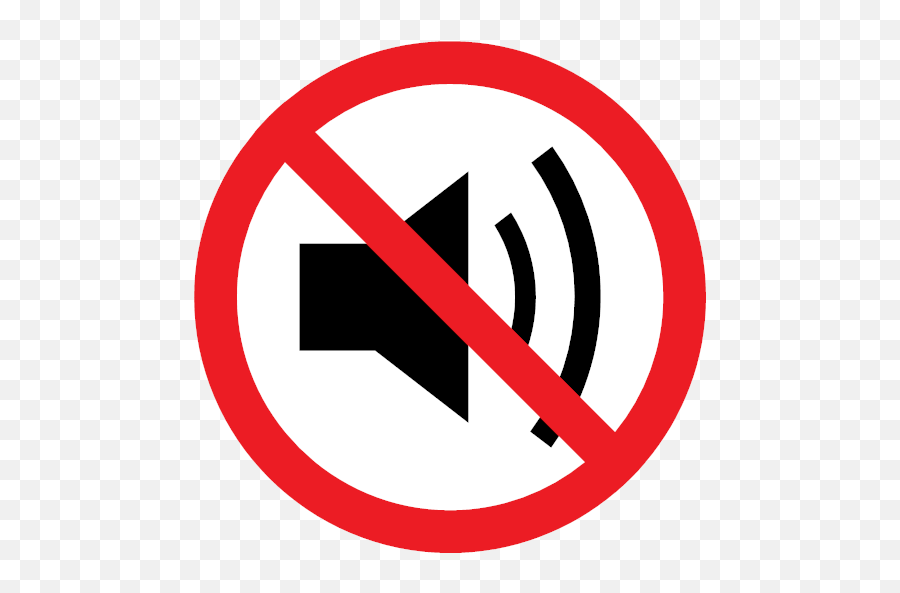 Noise Prohibition Sound Icon Png Transparent