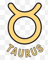 Taurus Symbol Png - Taurus Stickers Messages Sticker9 Dot
