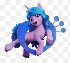 Meet The New Generation Ponies - My Little Pony Nova Geração Izzy png