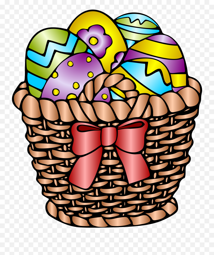 Easter Baskets - Easter Basket Cesta Con Huevos De Pascua Png,Easter Basket Transparent
