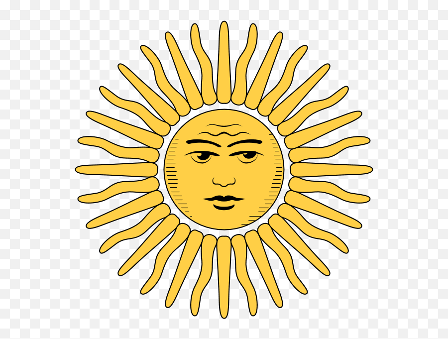 Argentina Sun Coat Of Arms Logo Download - Logo Icon Argentina Stickers Png,Arms Icon