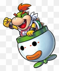 Bowser Jr - Bowser Jr Mario And Luigi Png,Bowser Png