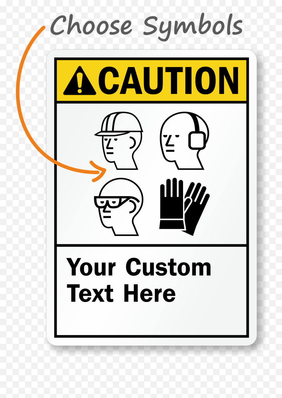The Best Way To Display A Personalized Message Is Through Custom Sign Add Text And Image Create Unique Design In Minutes Ideal - Dot Png,Caution Icon