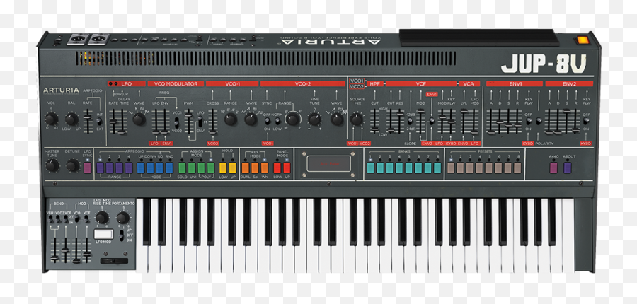 Studio Icons Back To The Future - The Roland Jupiter 8 Arturia Jup 8 Png,Jupiter Icon
