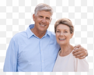 House Now - Old Couple Png,Smiles Png