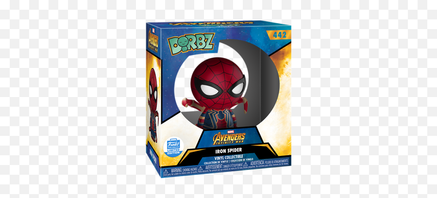 Funko Dorbz Marvel Avengers Infinity War Iron Spider 442 Le Exclusive Pop Shop Ebay - Dorbz Avengers Infinity War Thanos Png,Iron Spider Png