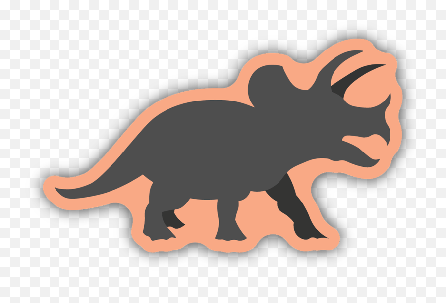 Triceratops Sticker In 2022 Stickers Lion Sculpture Bear Toy - Animal Figure Png,Triceratops Icon
