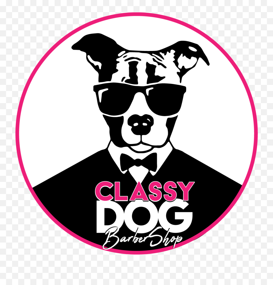 Classy Dog Logo By Stephanie Read Design - Classy Dog Logo Png,Barber Shop Logos