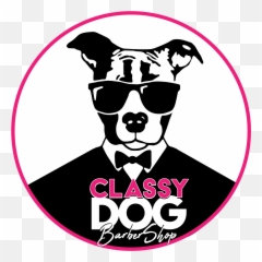 Classy Dog Logo By Stephanie Read Design - png