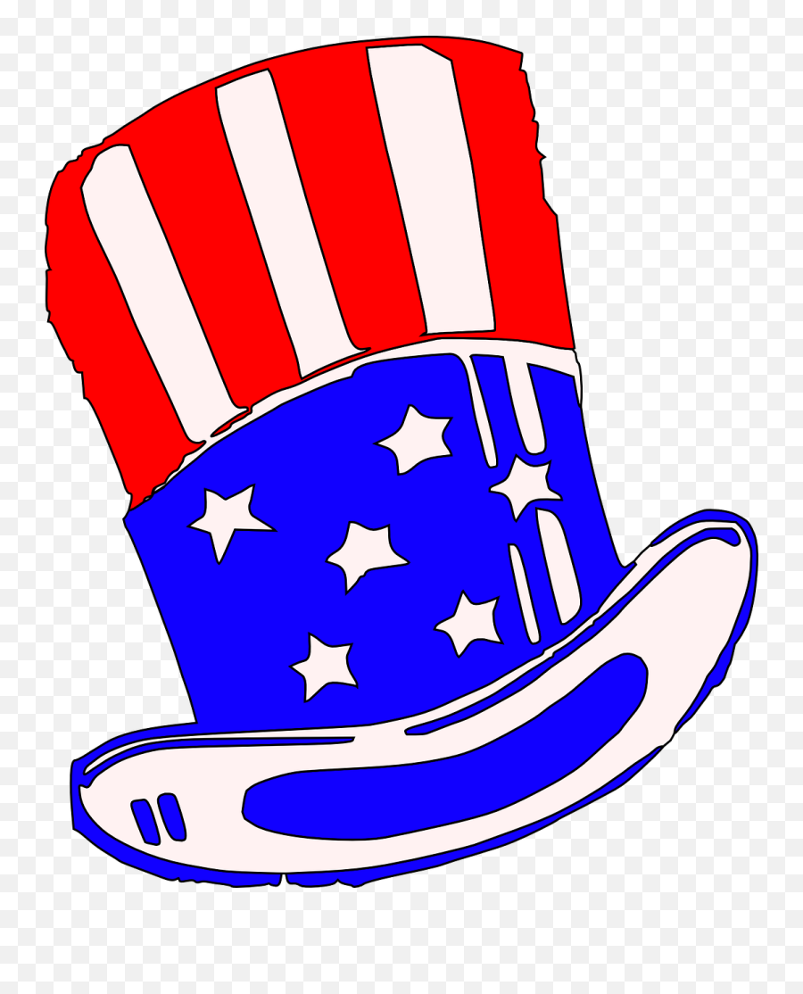 Yankee Doodle Dandy Hat - Uncle Sam Hat Cartoon Png,Nurse Hat Png