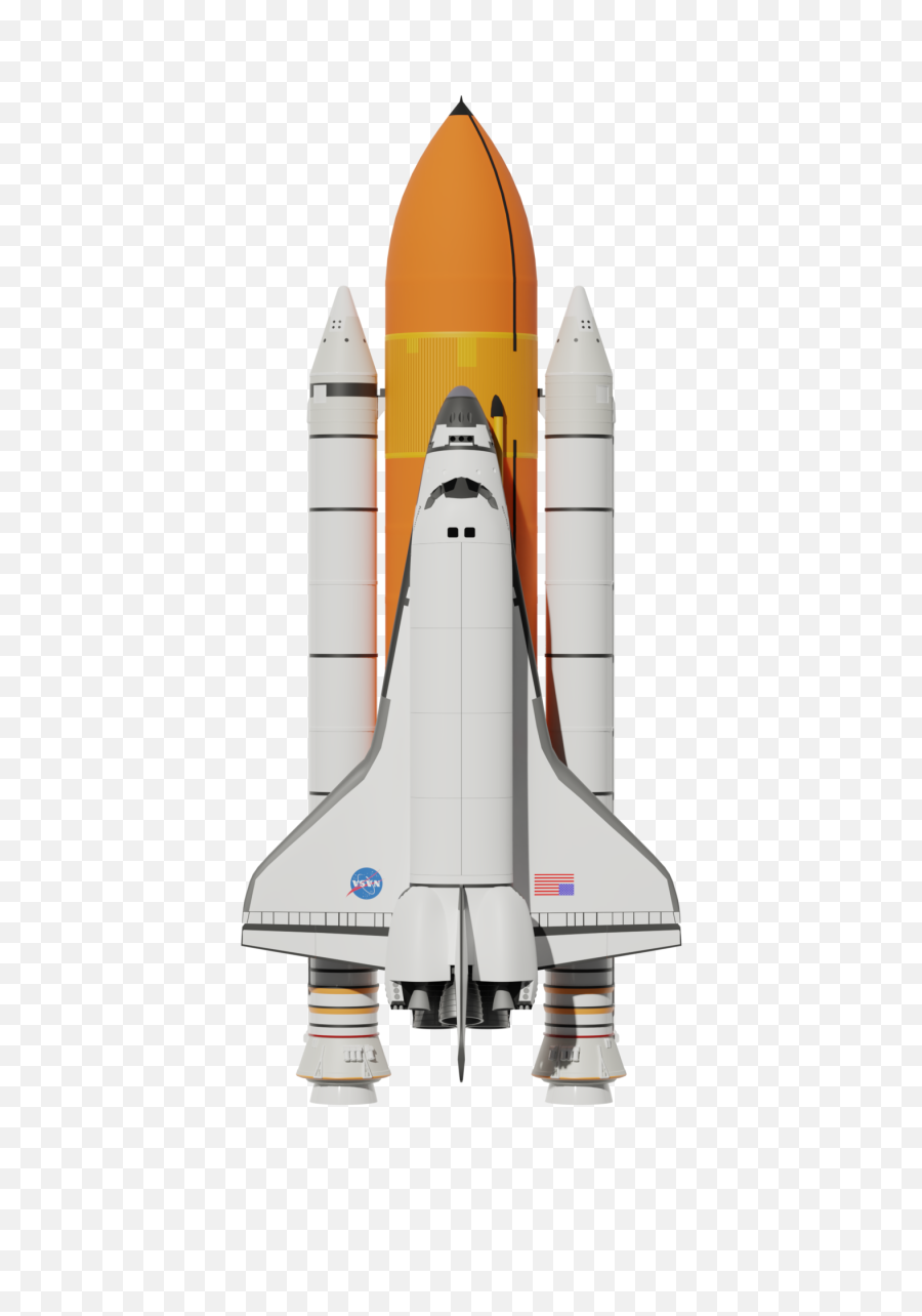 Download Space Shuttle Boosters And Fuel Tank - Fuel Space Kennedy Space Center Png,Space Shuttle Png