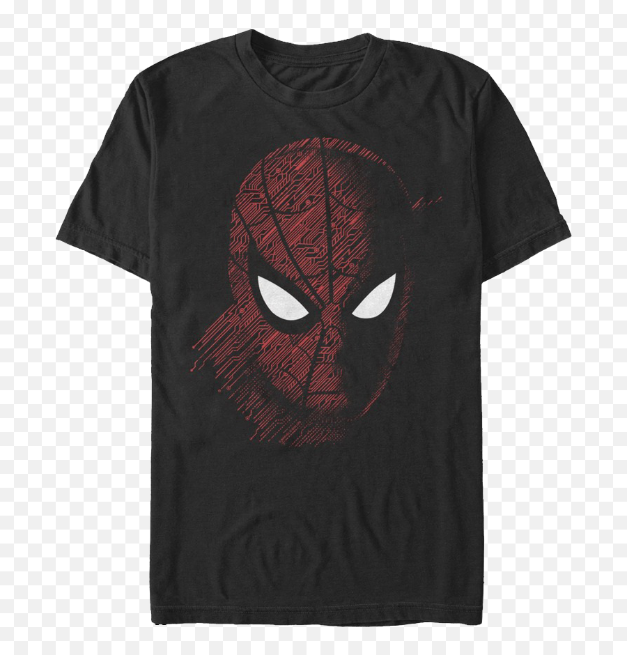 Tech Portrait Spider - Man Tshirt Png,Spiderman Mask Png