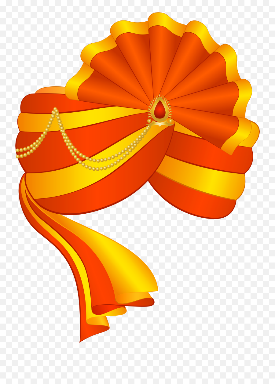 India Turban Clip Art - Indian Turban Png Transparent Clip Pagdi Png,India Png