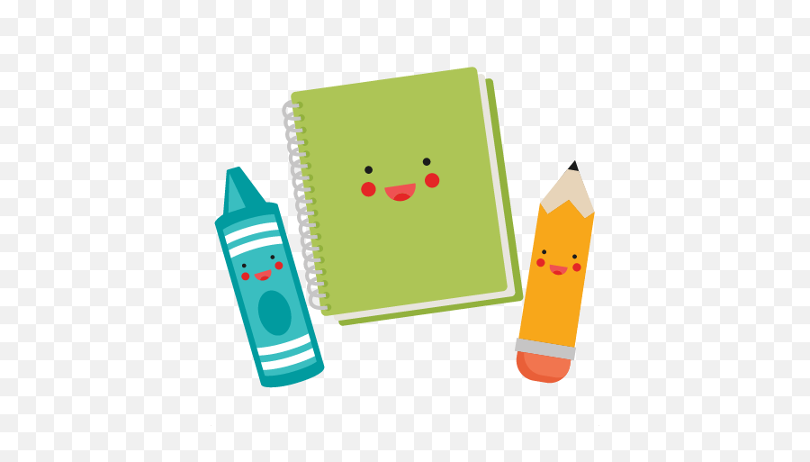 Discover Ideas About School Clipart - Kawaii School Supplies Clipart Cute School Supplies Png,School Clipart Png