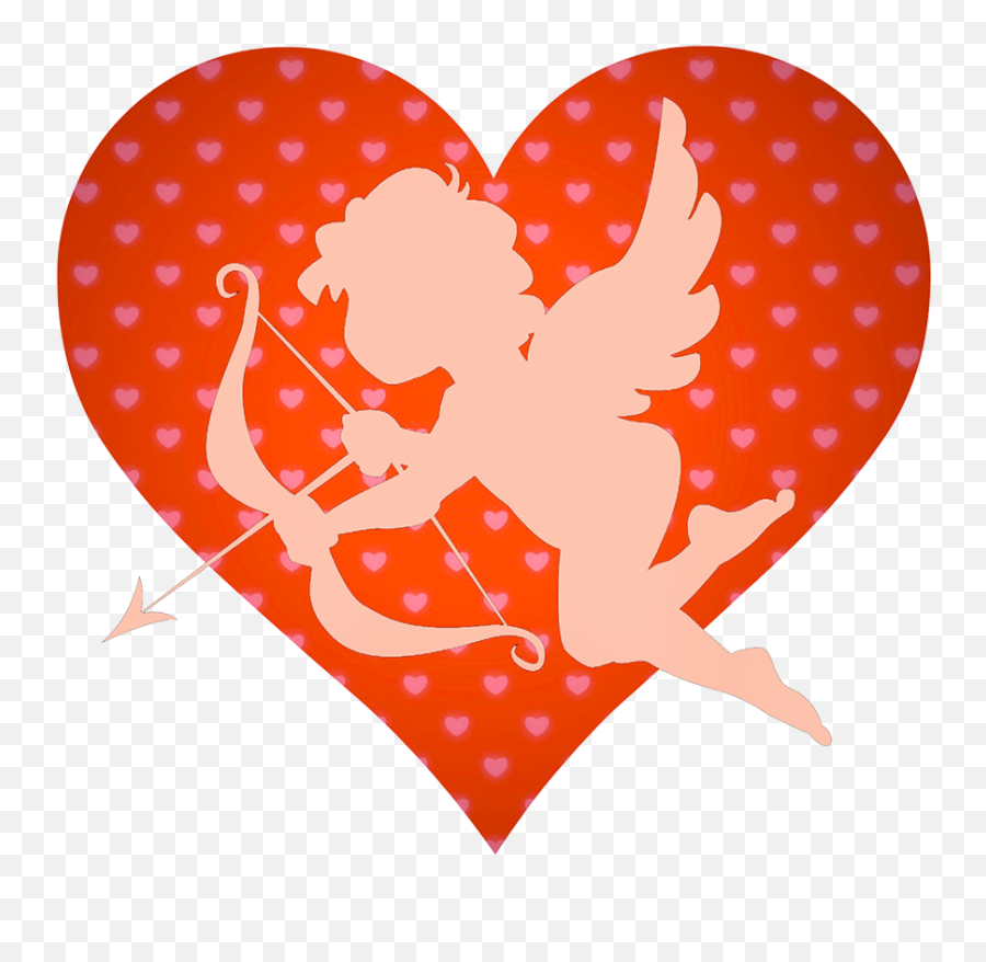 All Kinds Of Arrow Clipart - Cupid Heart Bow And Arrow Png,Orange Circle Png