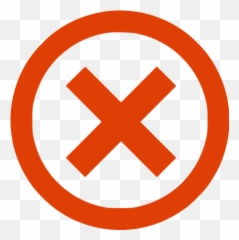 Soylent Red X Mark 4 Icon - Png