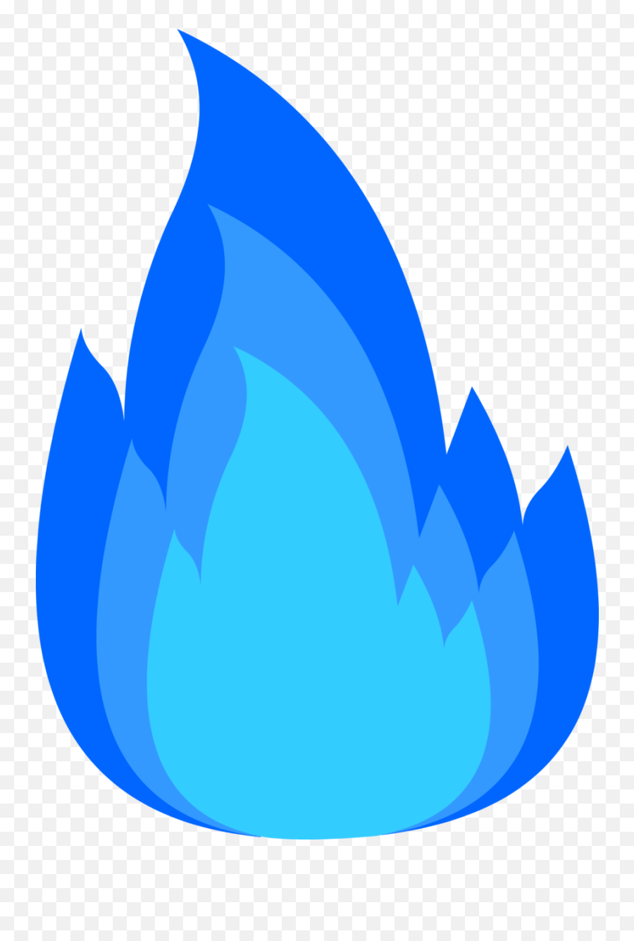 Blue Fire Icon Png - Cartoon Blue Fire Png,Blue Flame Transparent