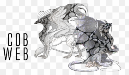 S Cobwebs Whitewhiteblack - obs Dragons For Sale Illustration png
