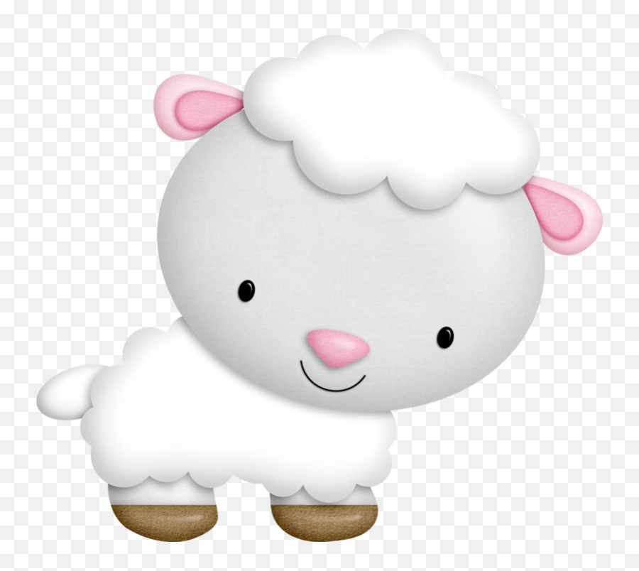 Baby Sheep Clipart - Cute Baby Animals Clipart Png,Cartoon Animals Png