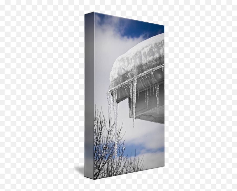 Winter Icicles By Nick Caldwell - Icicle Png,Icicles Png