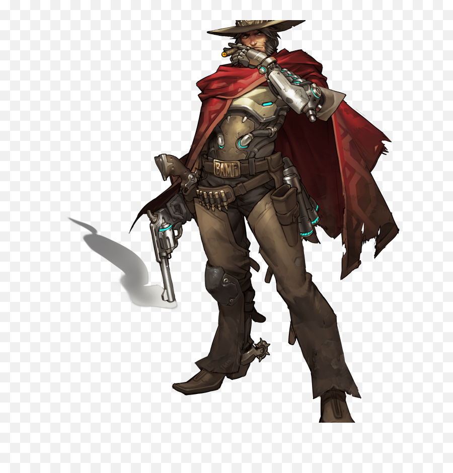 Mccree - Mccree Overwatch Png,Overwatch Tracer Png