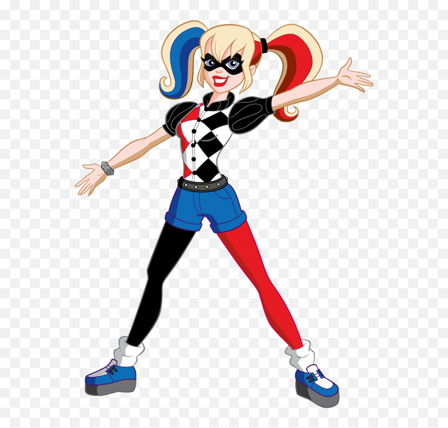 Harley Quinn - Harley Quinn Dc Superhero Girls Png,Harley Quinn Transparent