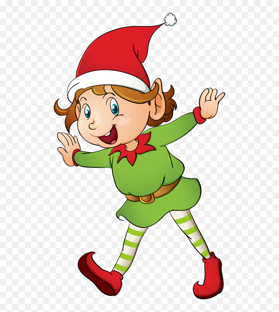 Elves Clipart Happy - Elf Cartoon Png,Elf Png