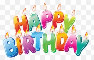 Birthday Cake Cupcake Clip Art - Happy Png Hd Candles