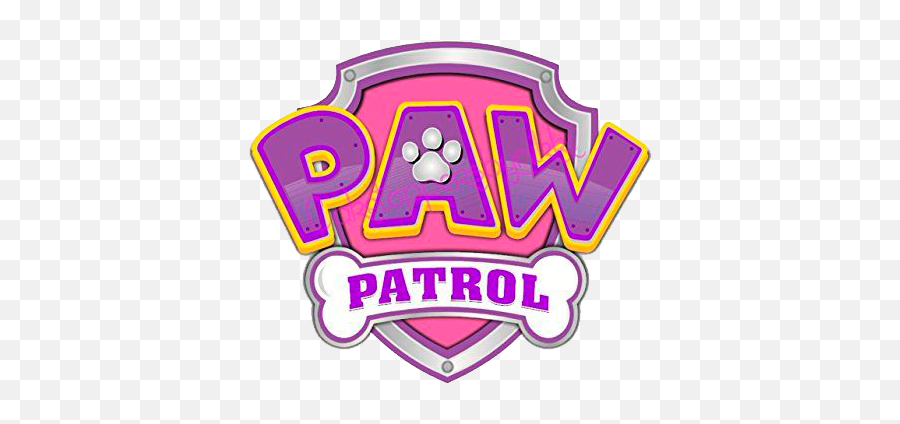 Girl Paw Patrol Logo Transparent Png Printable Pink Paw Patrol Logo Paw Patrol Logo Png Free