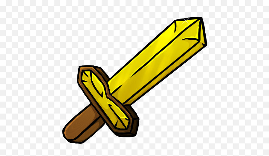 Sword Icon - Minecraft Sword Art Png,Gold Icon Png