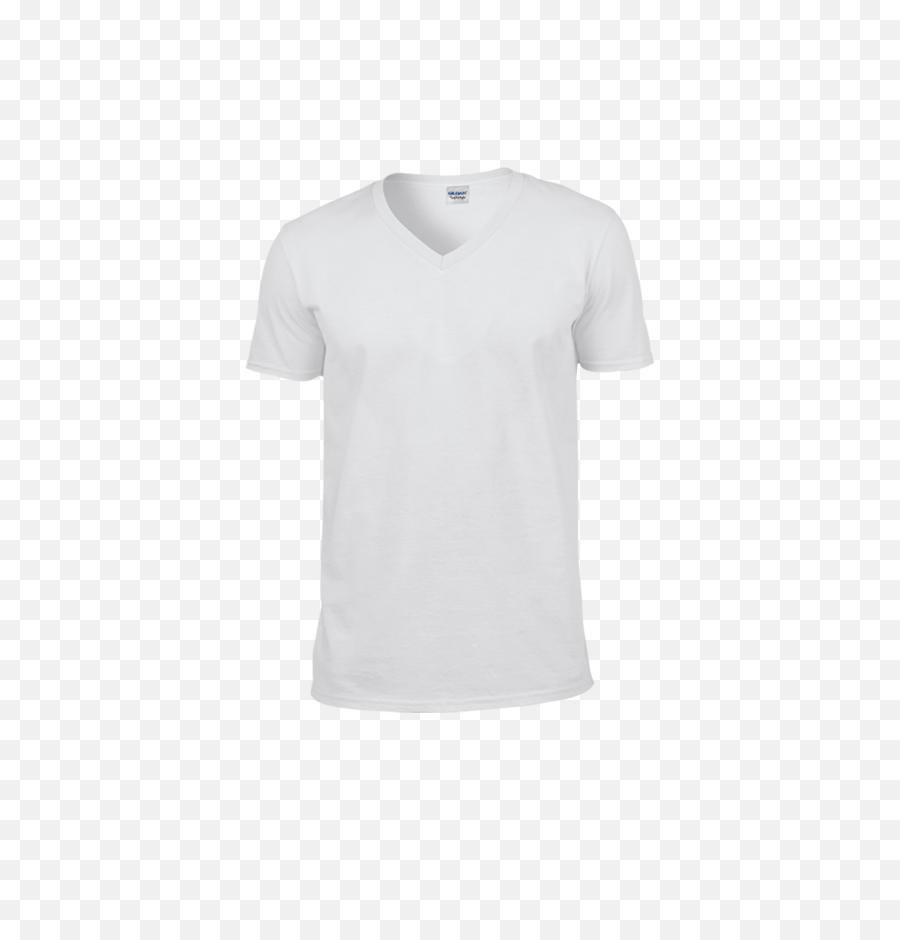 Free White V Neck T Shirt Template Png - V Neck T Shirt Template Png,Black T Shirt Template Png