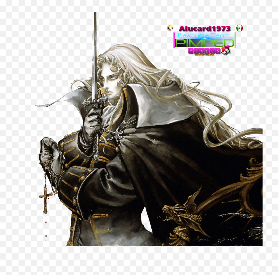 Download Hd Pc Castlevania Symphony Of - Castlevania Symphony Of The Night Alucard Png,Castlevania Png