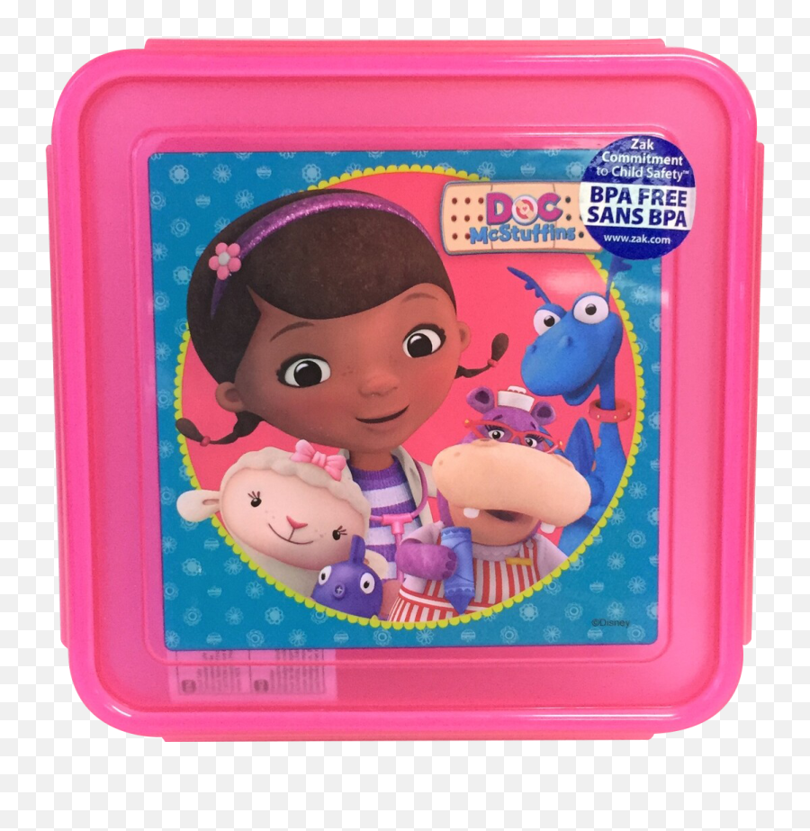 Doc Mcstuffins Sandwich Container - Cartoon Png,Doc Mcstuffins Png