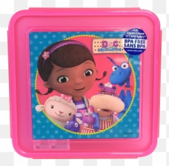 Doc Mcstuffins Sandwich Container - Cartoon Png,Doc Mcstuffins Png