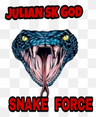 Snake Head Tattoo Transparent Png Image - Tattoo Snake Mouth Open,Snake Tattoo Transparent