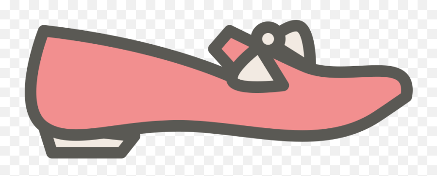 Ballet Flat Icon - Logo Flat Shoes Png,Shoe Png