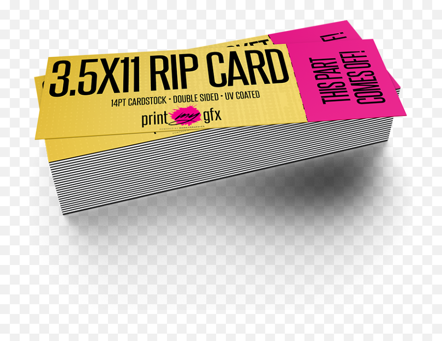 35x11 Rip Cards - Graphic Design Png,Rip Png